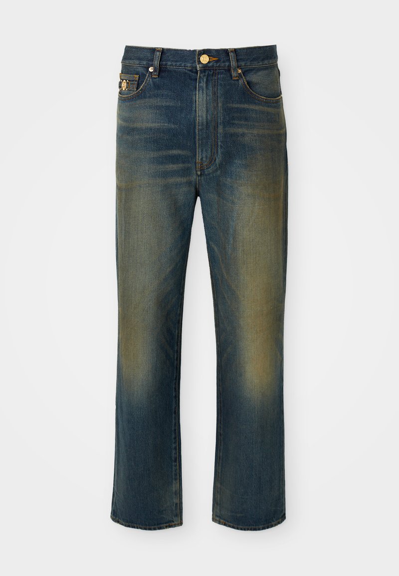 Versace Straight leg jeans blauw denim/bluedenim