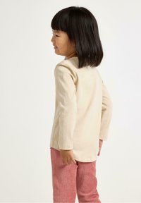 Lindex LONG-SLEEVED - Langærmet T-shirt - light beige