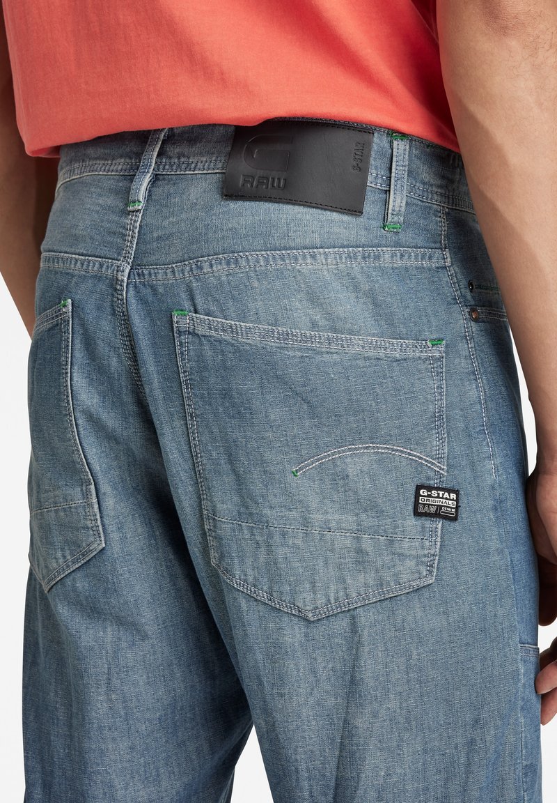 Herren Skinny Fit | G-Star BEARING 3D CARGO Jeans Tapered Fit antic faded aegean blue/blau - LX25764 Herren Skinny Fit | G-Star BEARING 3D CARGO Jeans Tapered Fit antic faded aegean blue/blau - LX25764