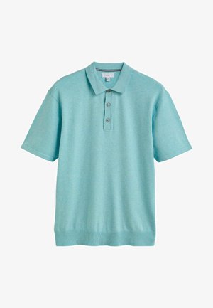 Next SHORT SLEEVE - REGULAR FIT - Pikeepaita - aqua blue