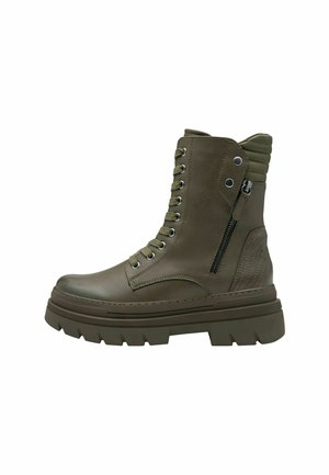 Marco Tozzi Bottines à lacets - khaki comb