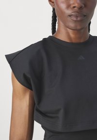 adidas Performance POWER BOXY 3-STRIPES TANK - Sportska majica - black