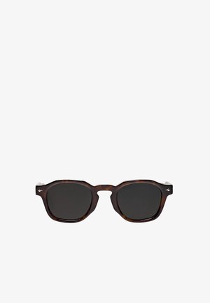 Massimo Dutti GEOMETRIC - Sunglasses - dark brown