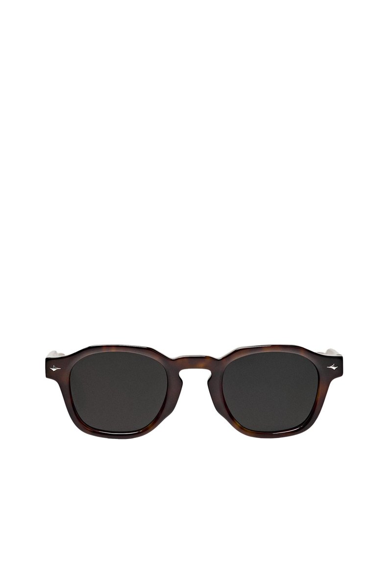 Massimo Dutti GEOMETRIC - Sonnenbrille - dark brown