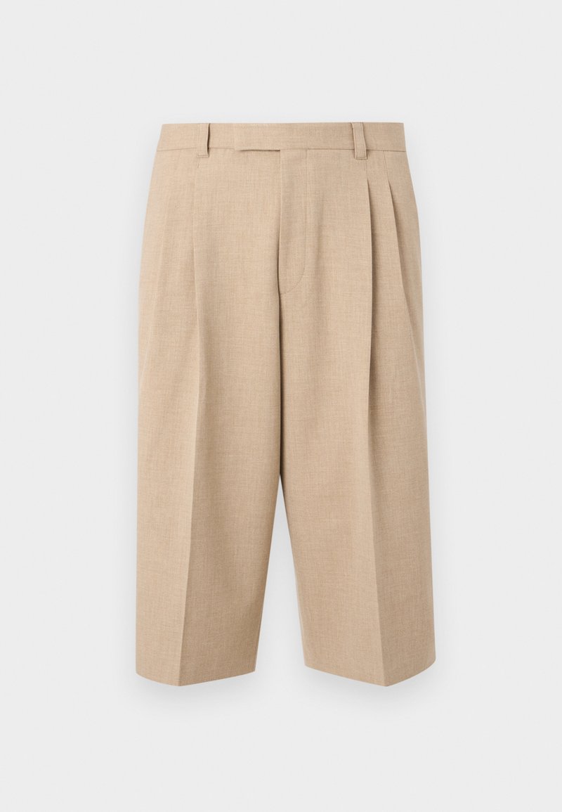 BOSS PAT PLEATED - Shorts - sand beige/beige - Zalando