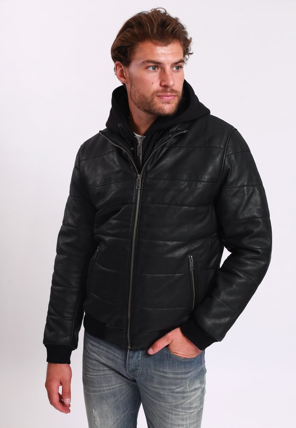 Lederjacke