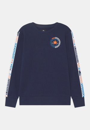 CHECK YOUR KICKS CREW - Sweatshirt - midnight navy