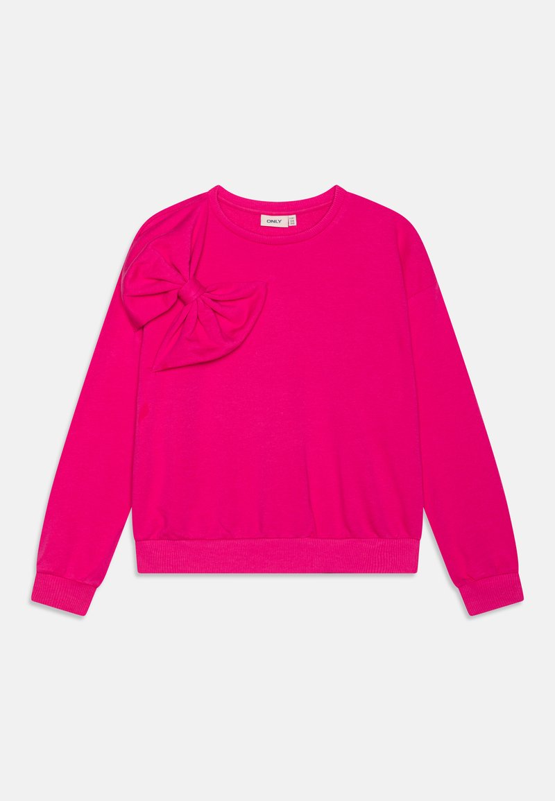 ONLY GIRLS KOGVALERIE BOW - Športni pulover - raspberry rose