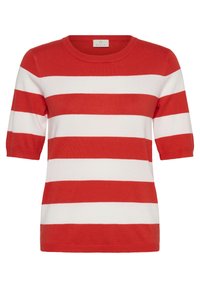 Nem kiválasztott, poppy red chalk wide stripe