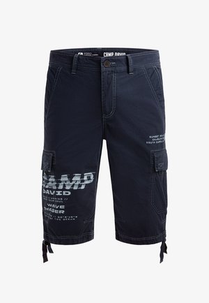 Camp David, CAMP DAVID SKATER SHORTS MIT LOGO PRINTS - Shorts - blue navy