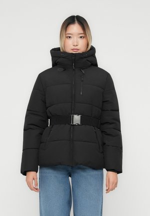 ONLHARPER LIFE BELTED PREMIUM JACKET - Téli dzseki - black