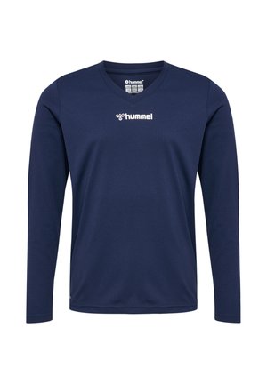 ESSENTIAL  - T-shirt à manches longues - marine