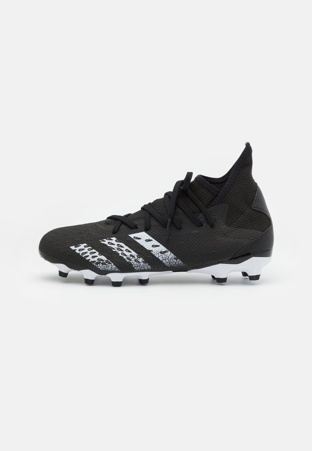 PREDATOR FREAK .3 MG - Voetbalschoenen met kunststof noppen - core black/footwear white