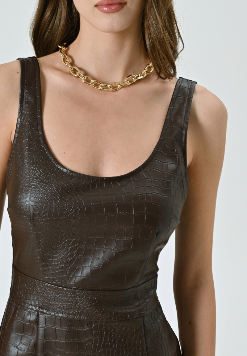 Rinascimento Vestito casual brown/marrone screziato