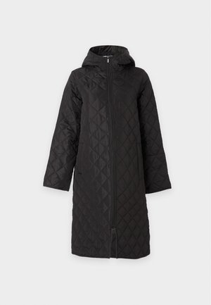 VILA, VITATE HOODED - Χειμωνιάτικο παλτό - black