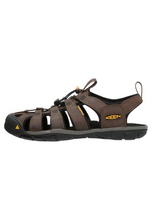 Keen CLEARWATER CNX - Outdoorsandalen - dark earth/black