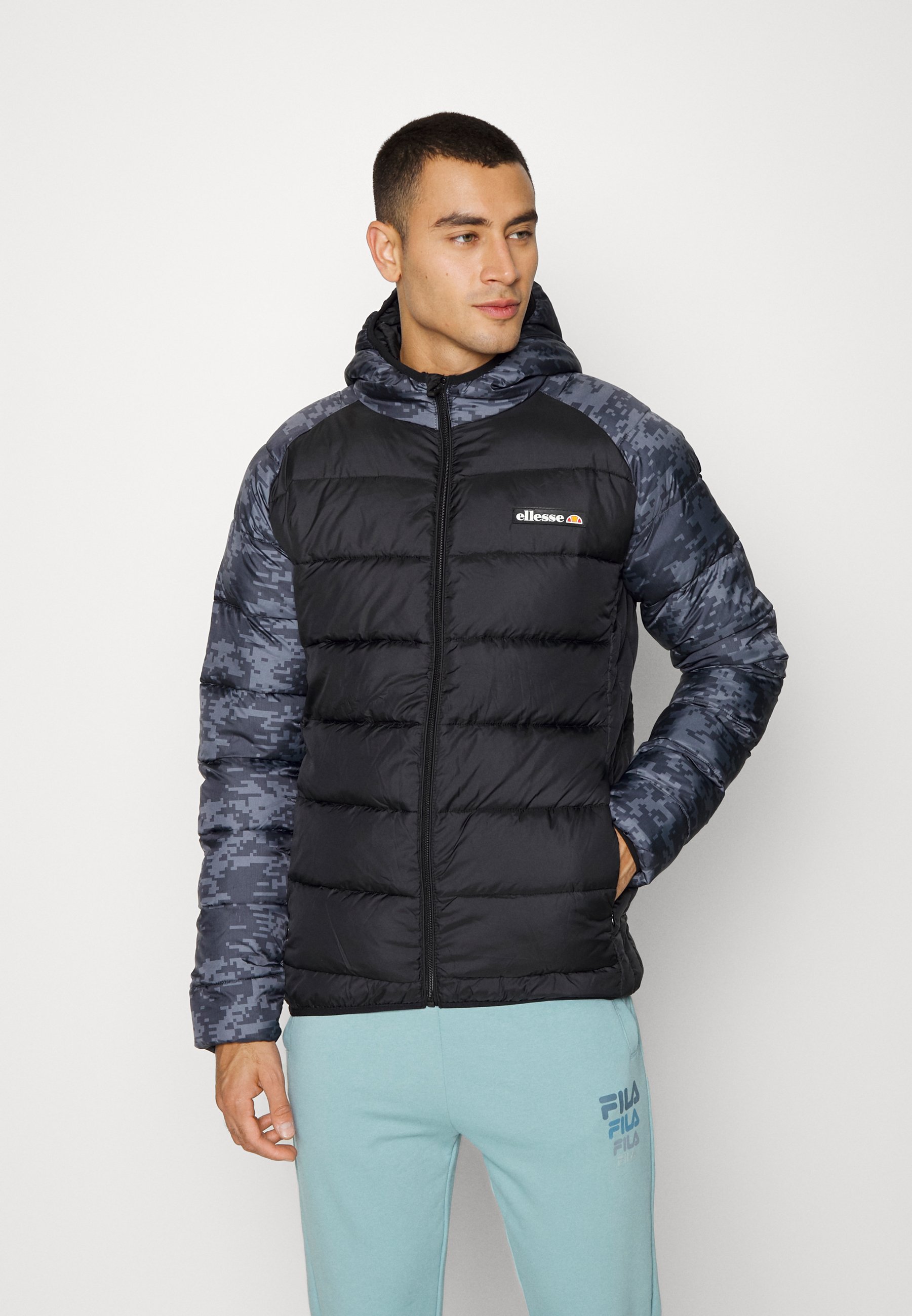 camo ellesse jacket