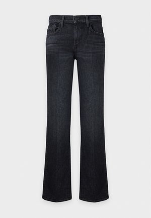 Mother, THE MID RISE RAMBLER ZIP SNEAK - Дънки с прав крачол - black denim
