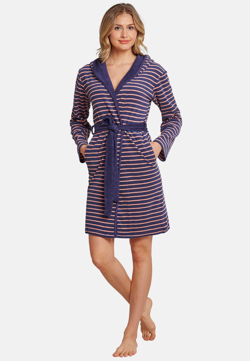 Schiesser Dressing gown - blau