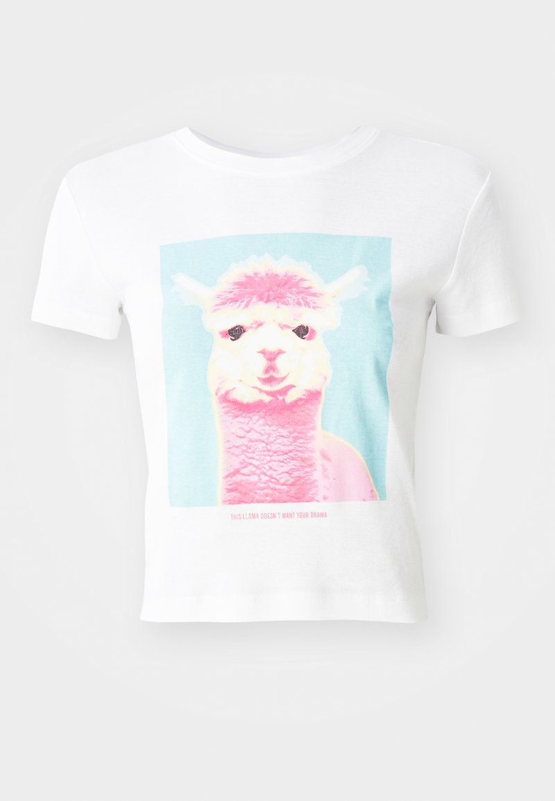 Only T-shirt print crème Only T-shirt print crème