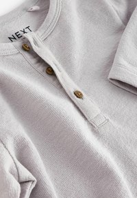 Next HENLEY NECK STANDARD - Langarmshirt - grey