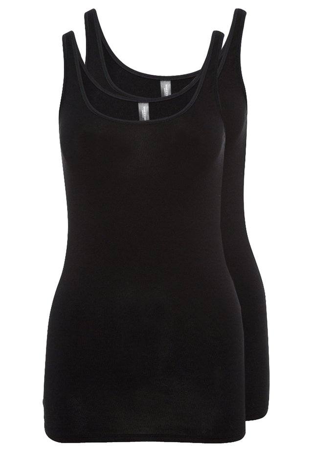 ESSENTIALS 2 PACK - Hemd - black