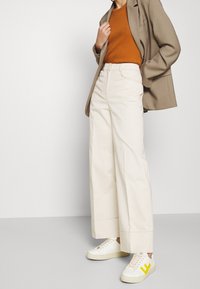 Selected Femme Tygbyxor - off-white