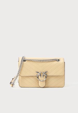LOVE ONE MINI - Ülerinna-kott - beige spiga di grano