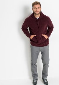 bonprix REGULAR FIT STRETCH-THERMO STRAIGHT - Pantaloni - grey