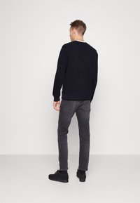 Marc O'Polo CREW NECK LONG SLEEVE - Camisola - black