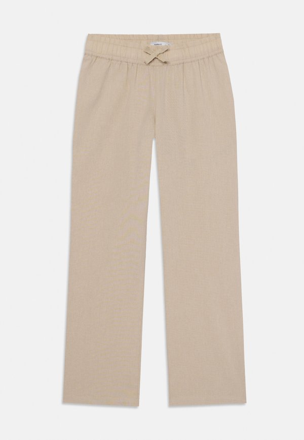 NKFFA STRAIGHT - Trousers - peyote