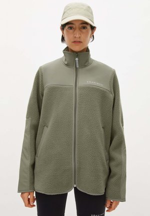 PHOEBE PILE - Fleece jacket - vetiver green