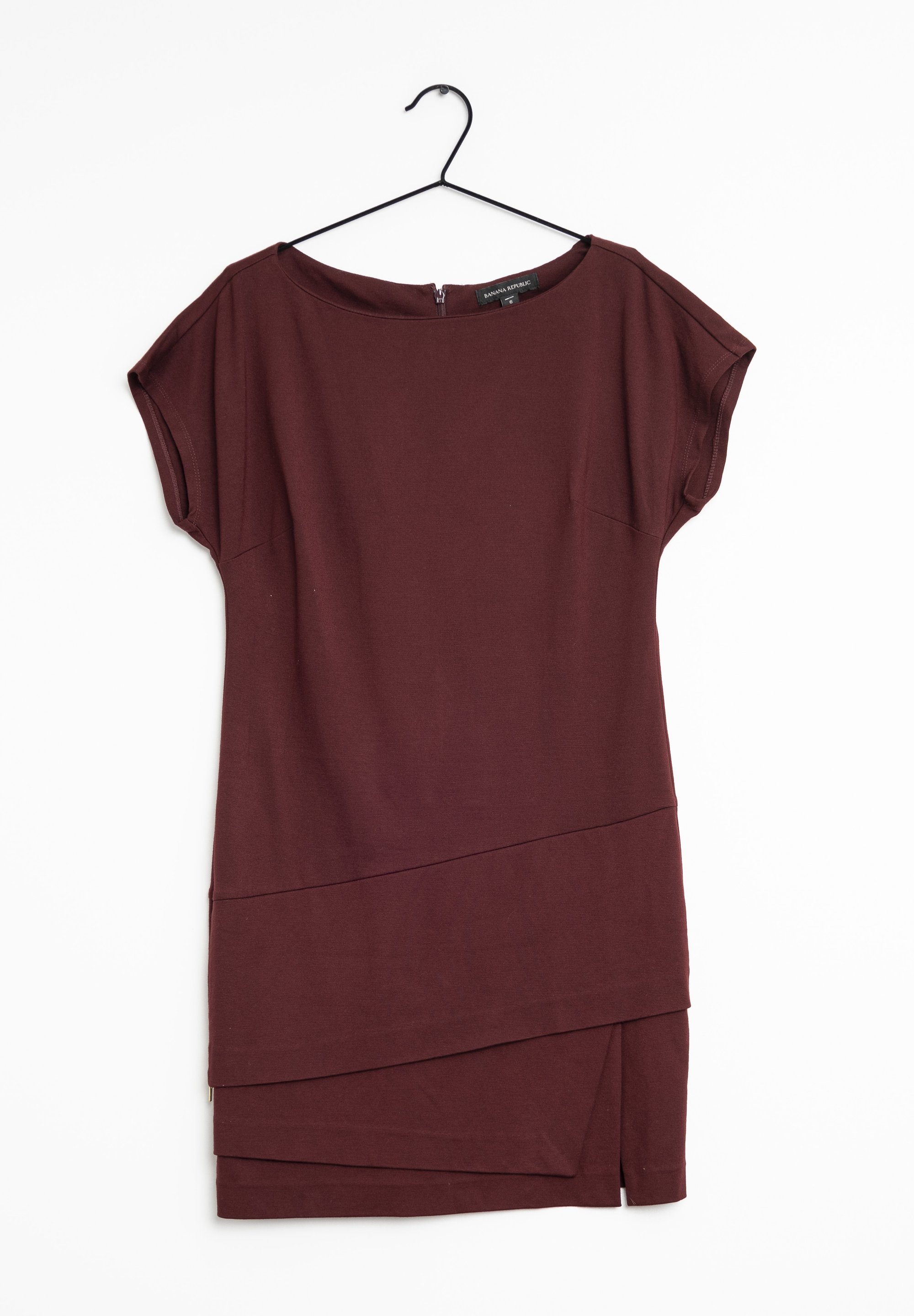 banana republic burgundy dress Vasanta Embellished Fishtail Corset Gown in Wine Red
