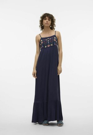 VERO MODA VMSINA LANGES - Maxi dress - navy blazer