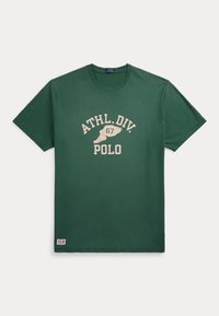 JERSEY GRAPHIC T-SHIRT - T-shirt med print - washed forest