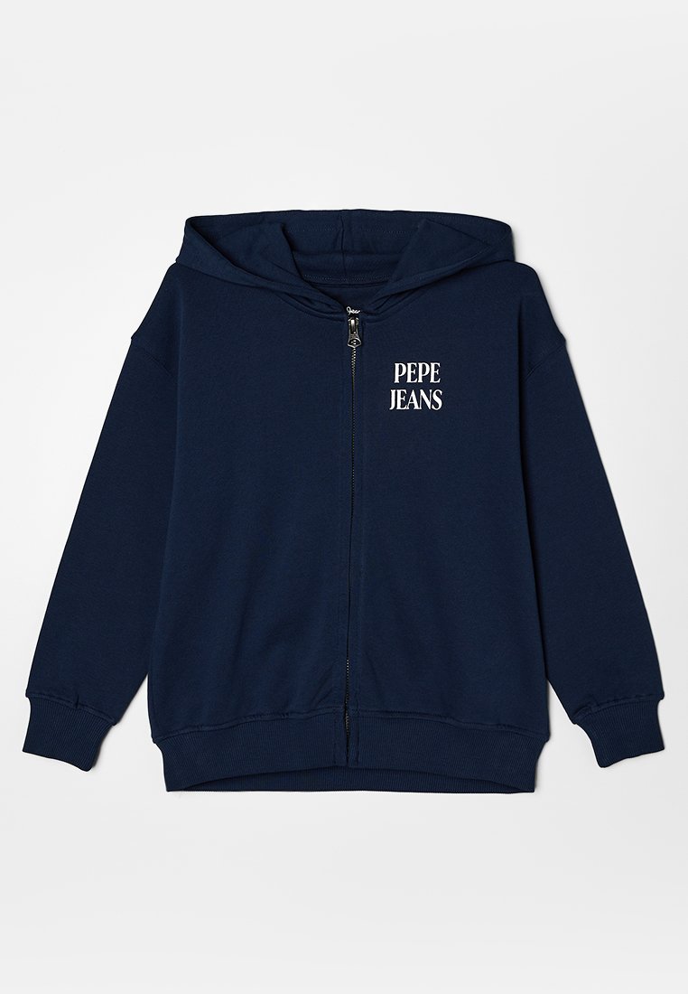 Pepe Jeans Sweater met rits donkerblauw Pepe Jeans Sweater met rits donkerblauw