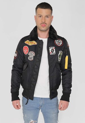 TOP GUN Bomber Jacket - black