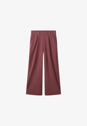 Name it, TROUSERS WIDE LEG - Pantaloni - wild ginger