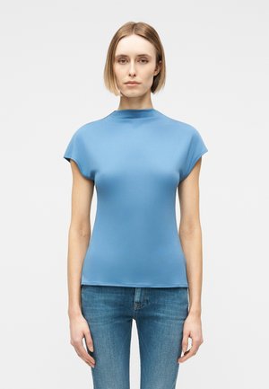 ALITTA - Basic póló - dream blue