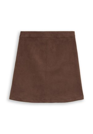 TOM TAILOR DENIM, A-Linien-Rock - cool dark brown