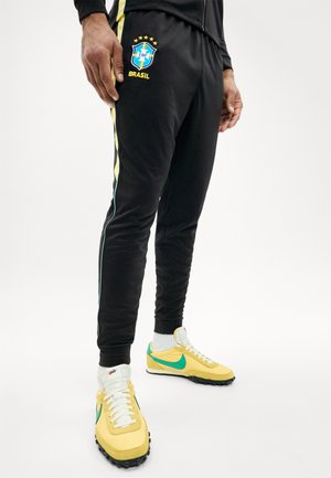 Nike Performance BRAZIL ACADEMY PRO - Verryttelyhousut - black/yellow pulse/light menta/infrared