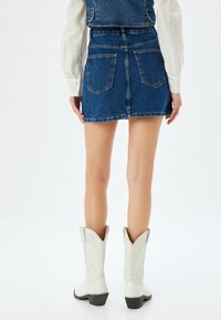 Koton Minifalda - blue denim