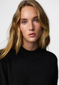 Pieces PCMALOU LS  - Camisola - black