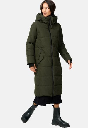 ZURARAA XVI - Winter coat - dark olive