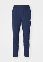 Ellesse Bertoni – Pantaloni Track Uomo In Tessuto Morbido, Con Coulisse E Logo Ricamato - 5