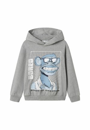 BORED APE - Hoodie - grey melange