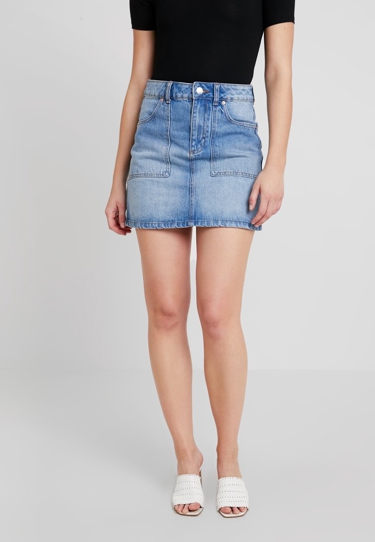 MINI JUPE FEMME Miss Selfridge noir et blanc ligne A UK taille 14 neuve