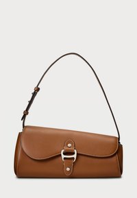 LEATHER MEDIUM TASHA EAST-WEST BAG - Handtasche - tan