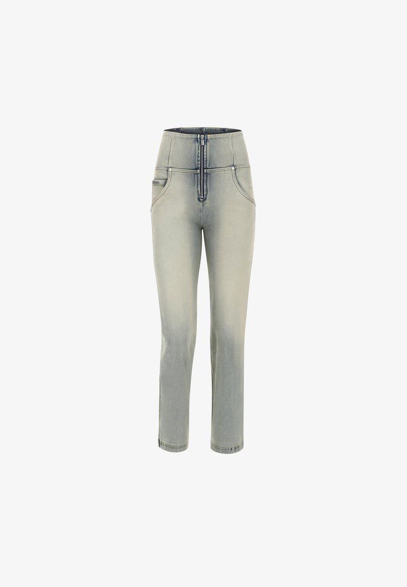 Pantaloni Freddy WR.up Superskinny In Jersey Denim Chiaro - Vita Regular - Foto 8