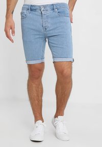 Topman Shorts vaqueros - bordeaux